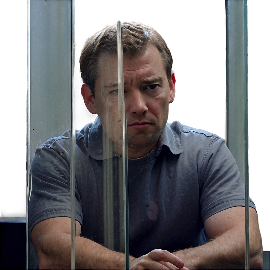 Sad Person Behind Glass Png Cvf PNG Image