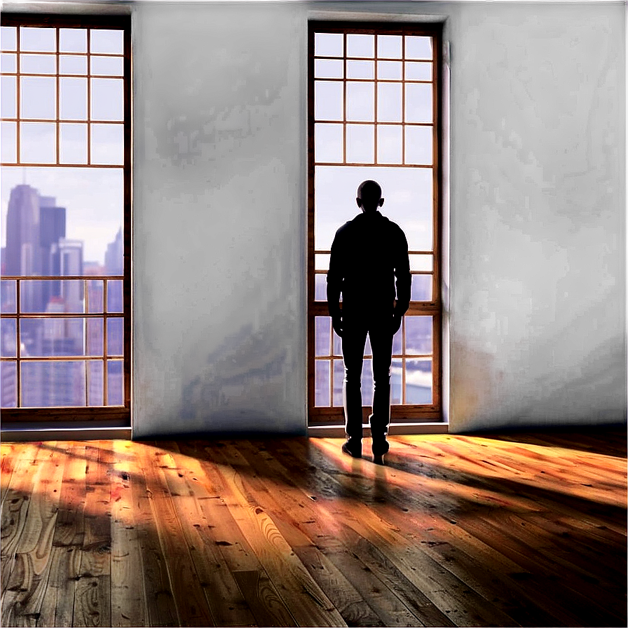 Sad Person In Empty Room Png 53 PNG Image