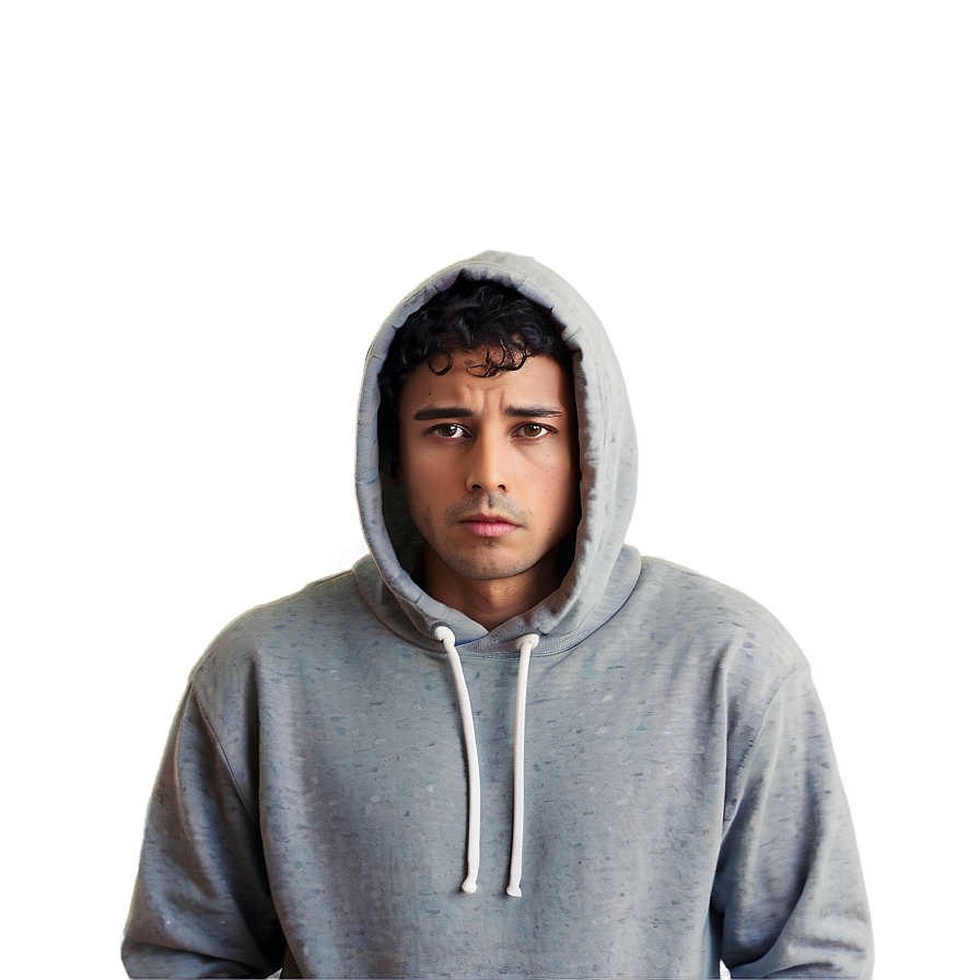 Sad Person In Hoodie Png 38 PNG Image