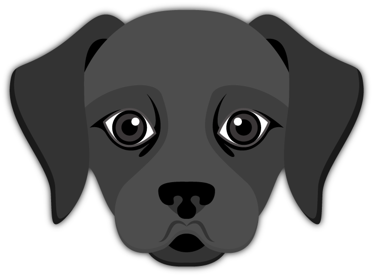 Sad Puppy Face Emoji PNG Image