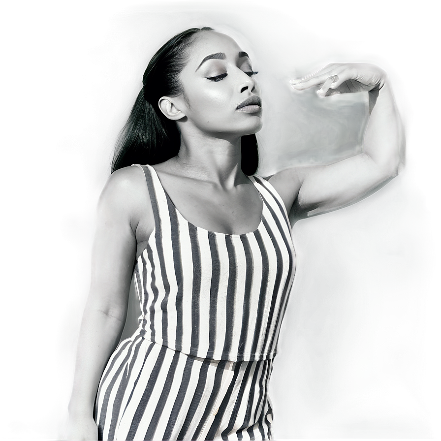 Sade In Black And White Png 06242024 PNG Image