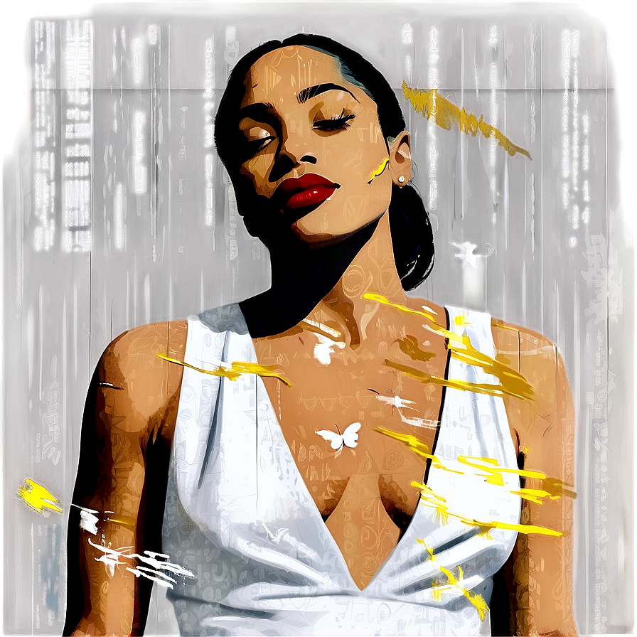 Sade Minimalist Art Png 06242024 PNG Image