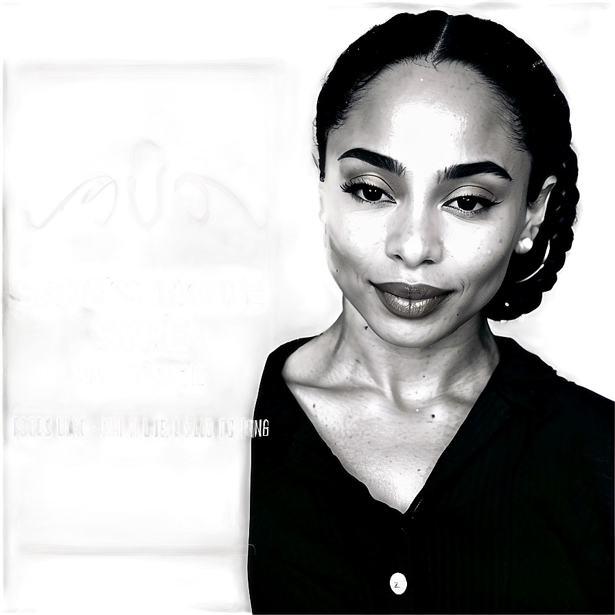 Sade's Smooth Style Png Bcm PNG Image