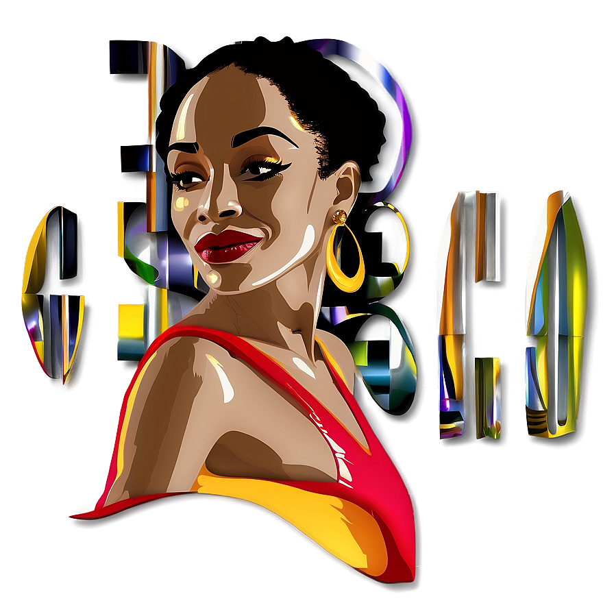 Sade Singer Illustration Png Mnj PNG Image