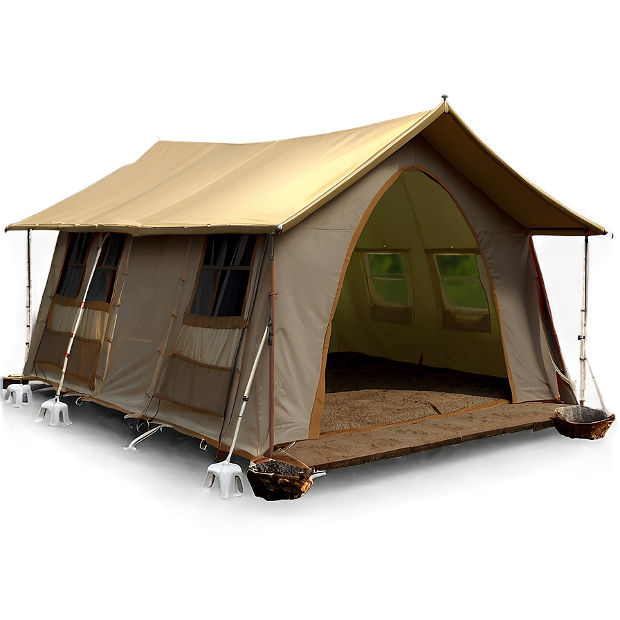 Safari Tent Camp Png Tgw PNG Image