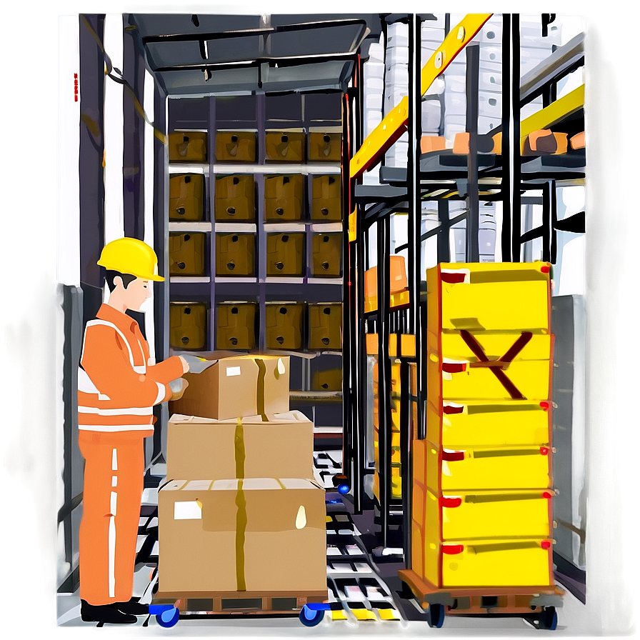 Safe Warehouse Work Environment Png Sxs84 PNG Image