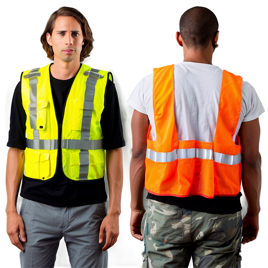 Safety Vest C PNG Image