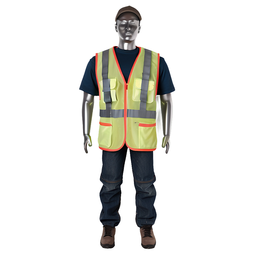 Safety Vest Vector Png Nrg85 PNG Image