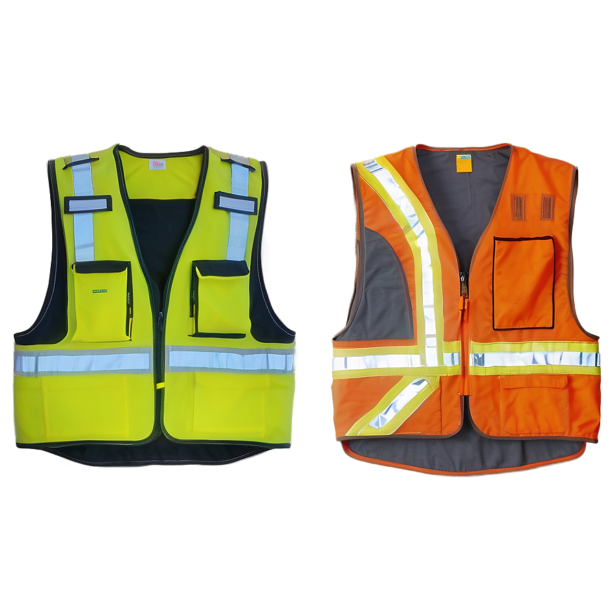 Safety Vest With Pockets Png 06282024 PNG Image