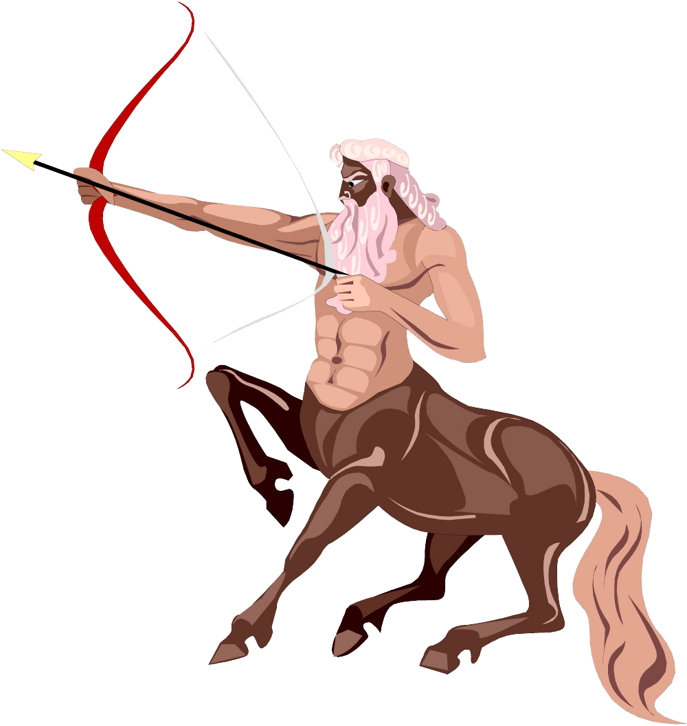 Sagittarius Archer Centaur Illustration PNG Image