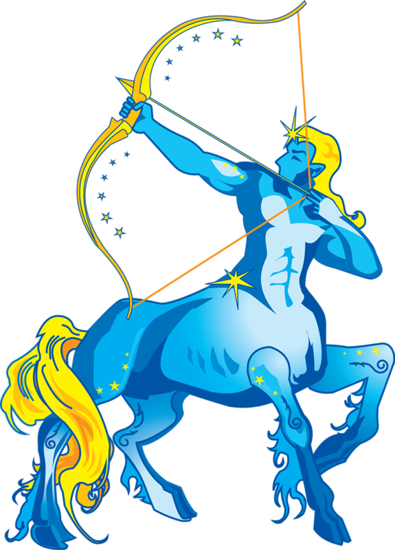 Sagittarius Zodiac Archer Illustration PNG Image