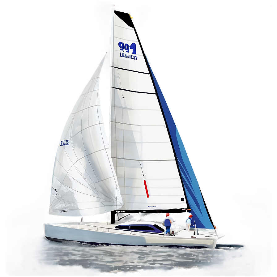 Sailboat Racing Png 06242024 PNG Image