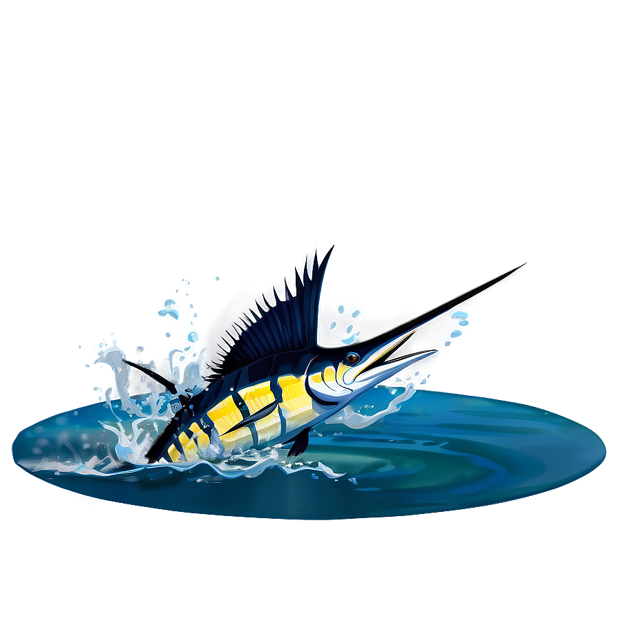 Sailfish In Water Png 36 PNG Image