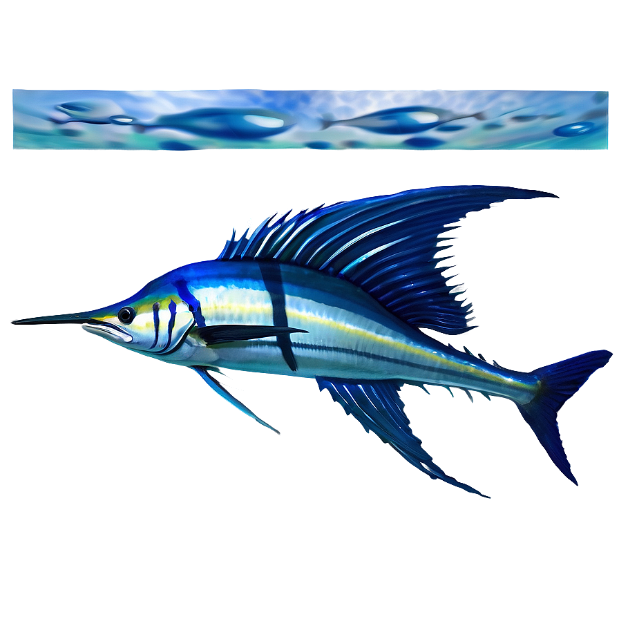 Sailfish Underwater Png 77 PNG Image