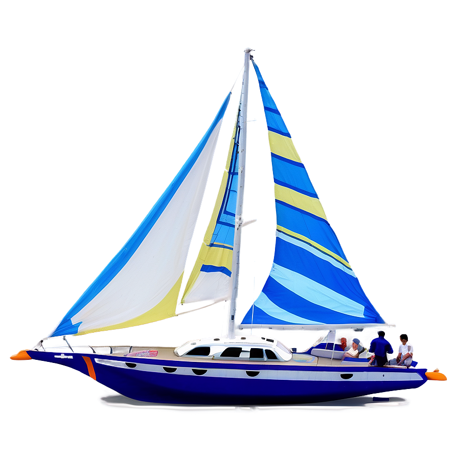 Sailing In Clear Blue Waters Png 06242024 PNG Image