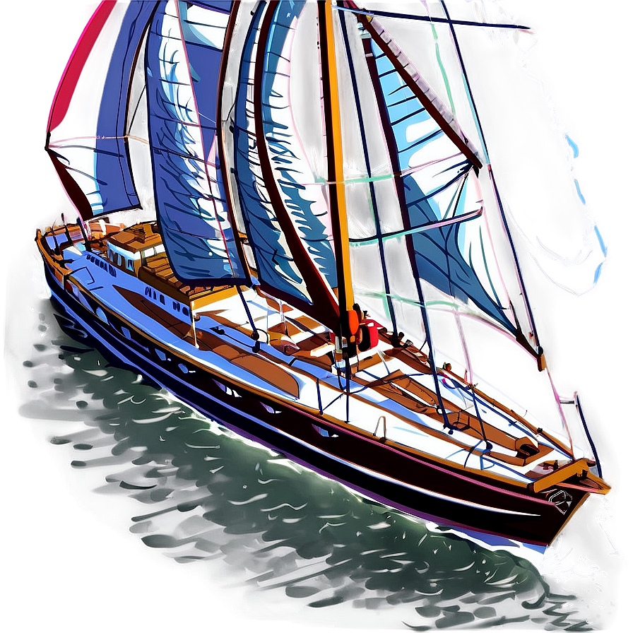 Sailing Into Sunset Horizon Png 50 PNG Image