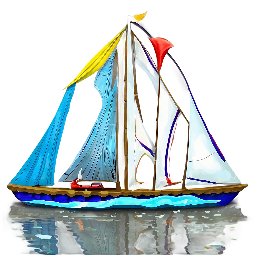 Sailing With Sea Birds Png 11 PNG Image