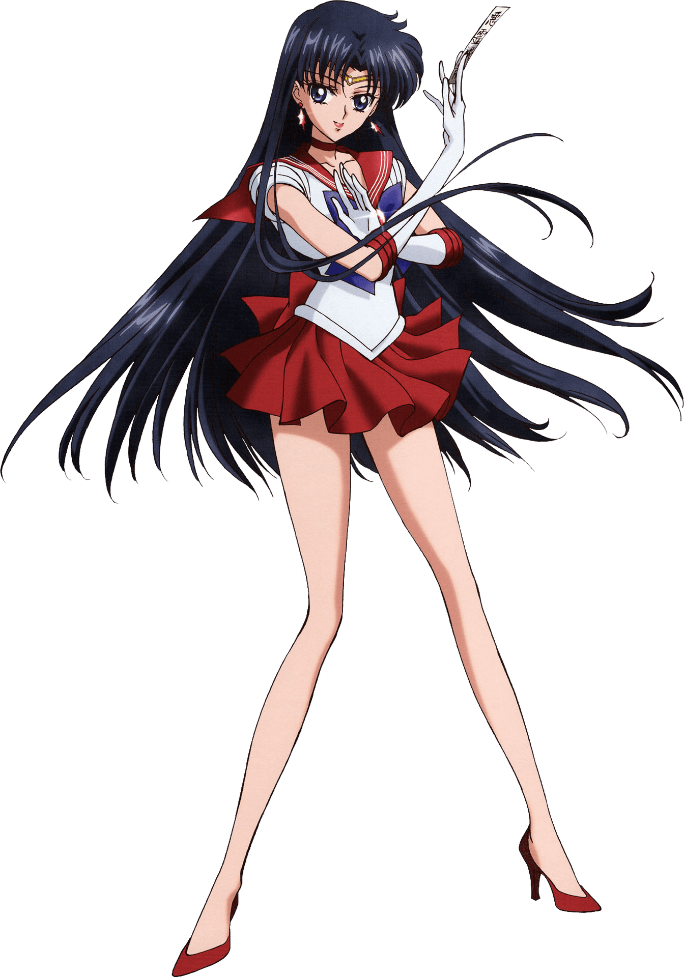 Sailor Mars Anime Character PNG Image