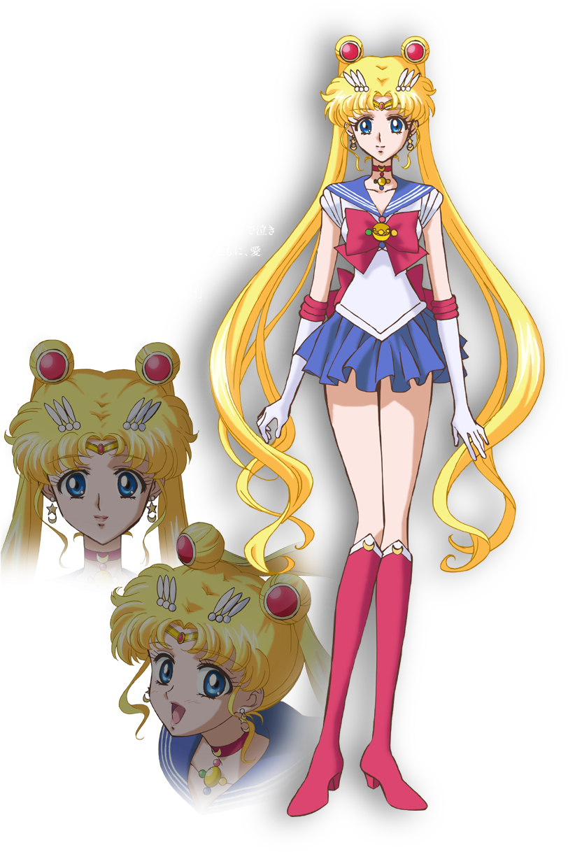 Sailor Moon Anime Character PNG Image