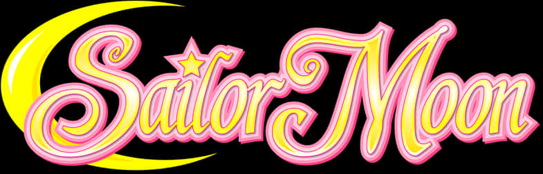 Sailor Moon Logo Graphic PNG Image