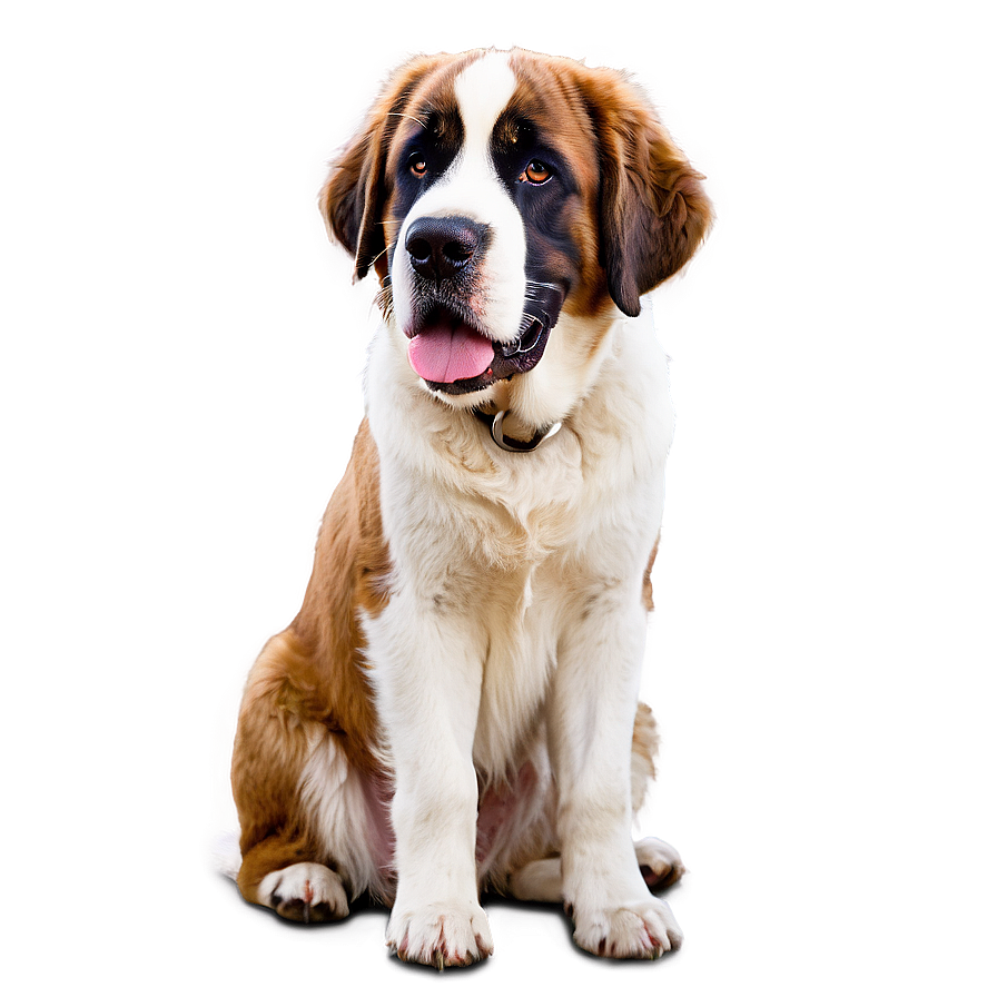 Saint Bernard Ears Flapping Png 92 PNG Image