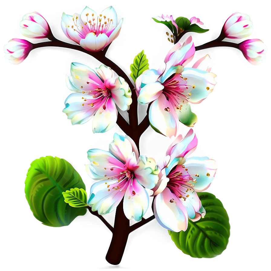 Sakura Flower Art Png 67 PNG Image