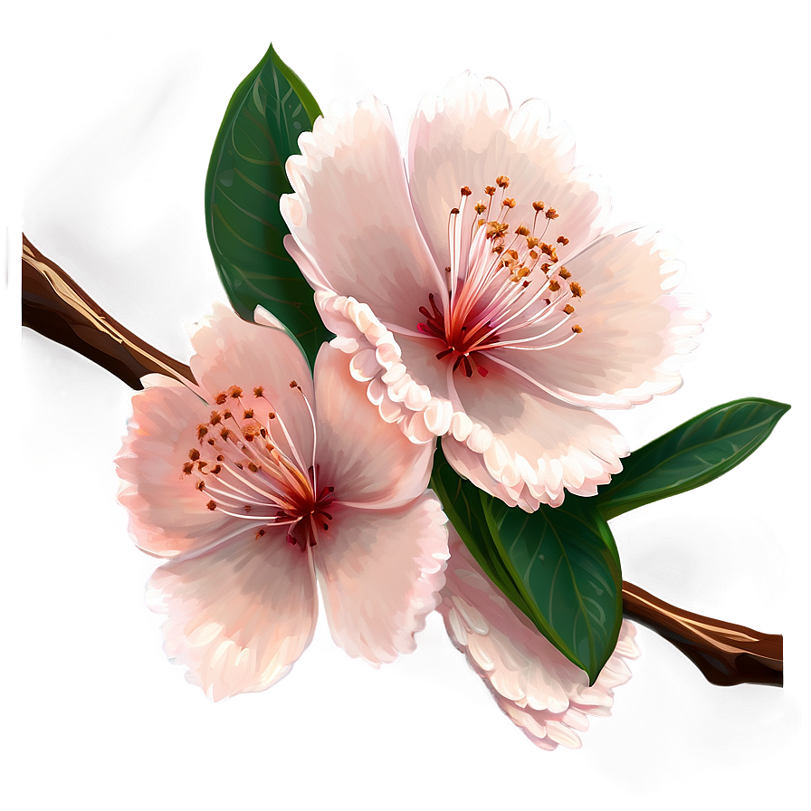 Sakura Flower Sketch Png 54 PNG Image