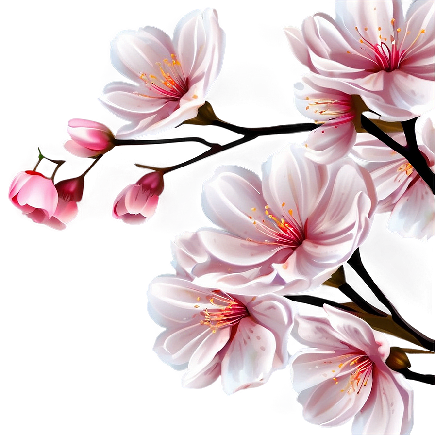 Sakura Flower Vector Png 74 PNG Image