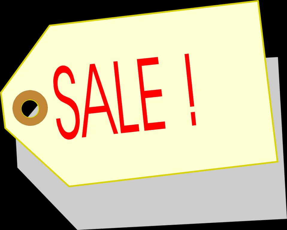 Sale Tag Illustration PNG Image