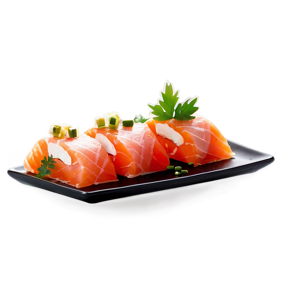 Salmon Carpaccio Appetizer Png Tpb93 PNG Image