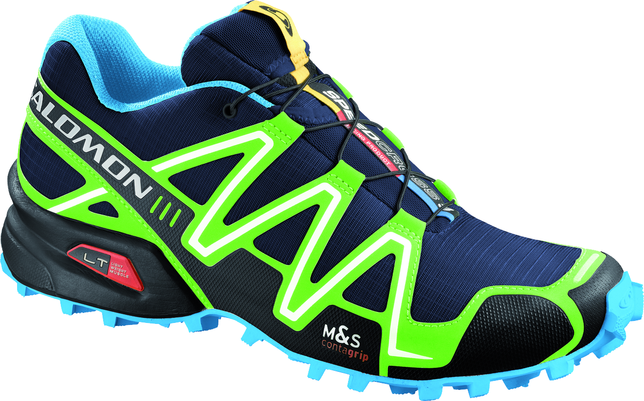 Salomon Trail Running Shoe PNG Image