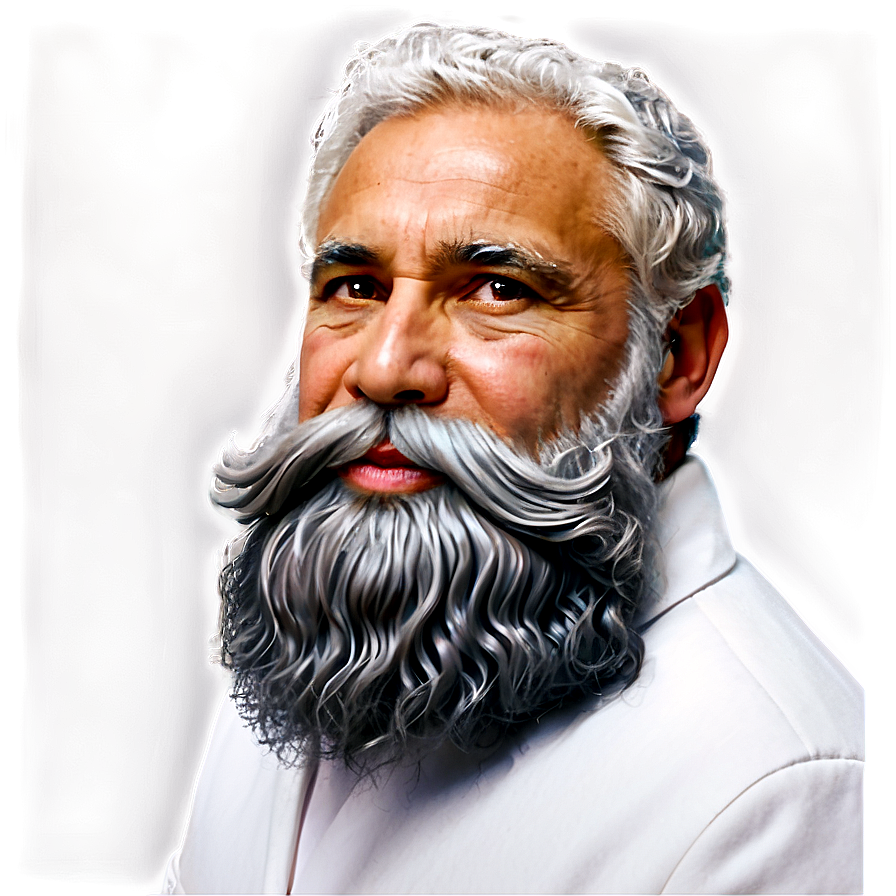 Salt And Pepper Beard Png 5 PNG Image