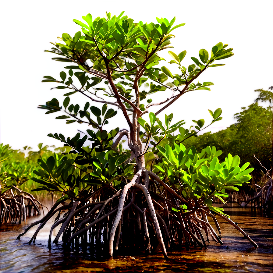 Salt-tolerant Mangrove Plants Png Swe83 PNG Image