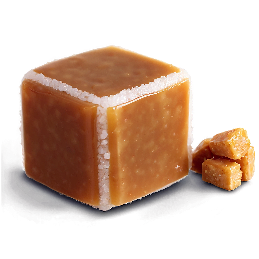 Salted Caramel Cube Png Ioj38 PNG Image