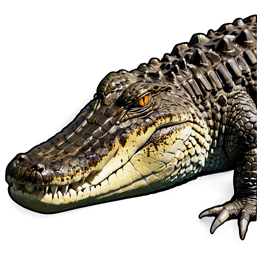 Saltwater Crocodile Png Otw PNG Image