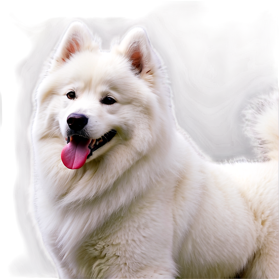 Samoyed Dog Profile Png Rqb PNG Image