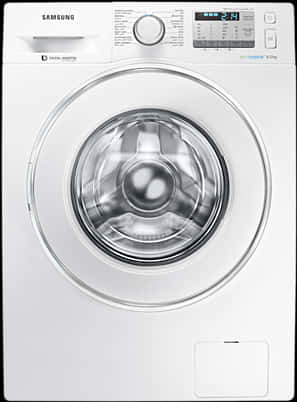 Samsung Front Load Washing Machine PNG Image