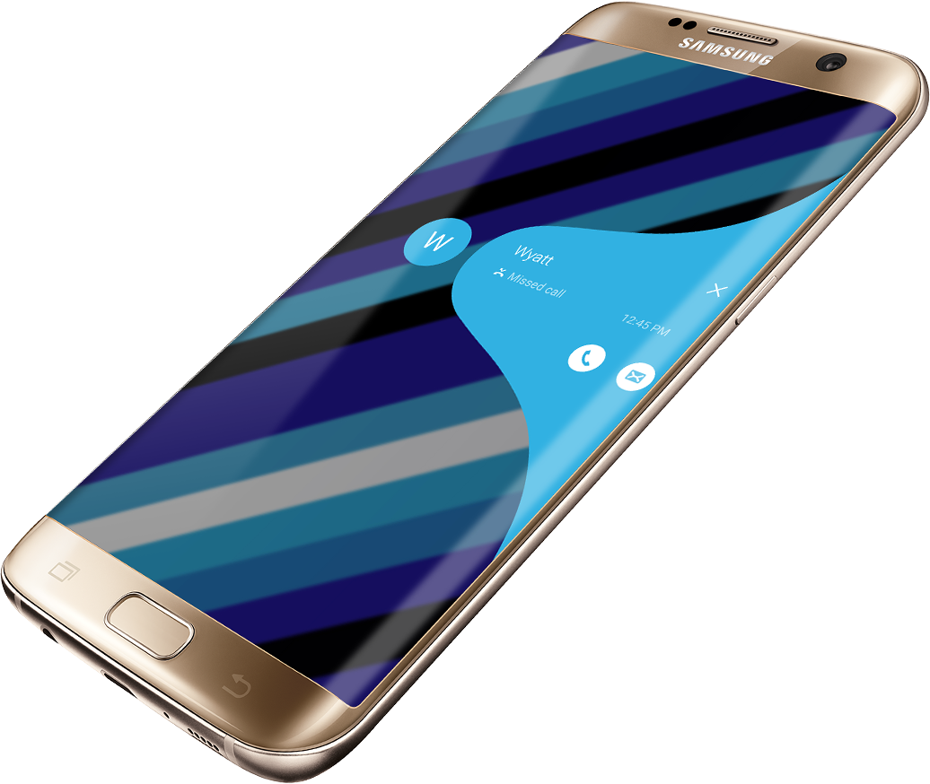 Samsung Galaxy Edge Display PNG Image