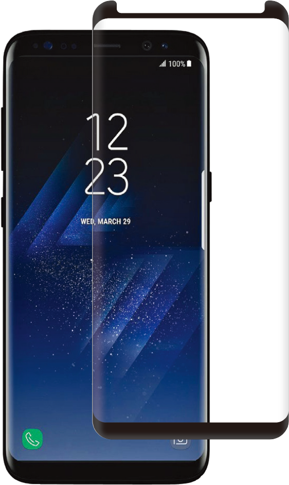 Samsung Galaxy S8 Front View PNG Image