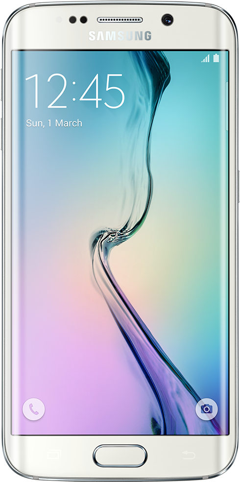 Samsung Smartphone Display Wallpaper PNG Image