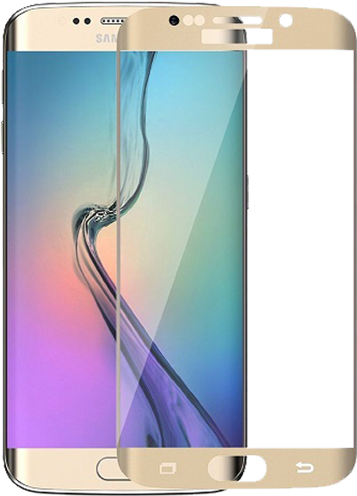 Samsung Smartphone Edge Display PNG Image