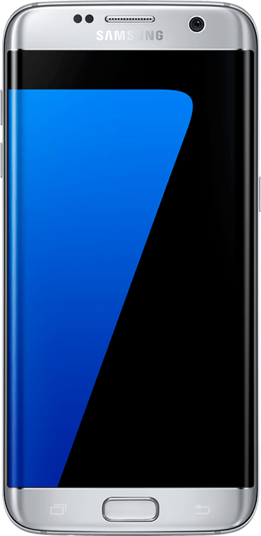 Samsung Smartphone Edge Screen PNG Image