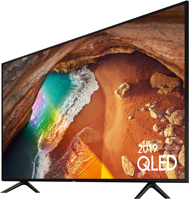 Samsung2019 Q L E D T V Display PNG Image