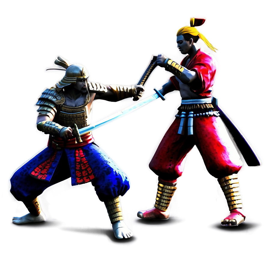 Samurai Duel Battlefield Png 06252024 PNG Image