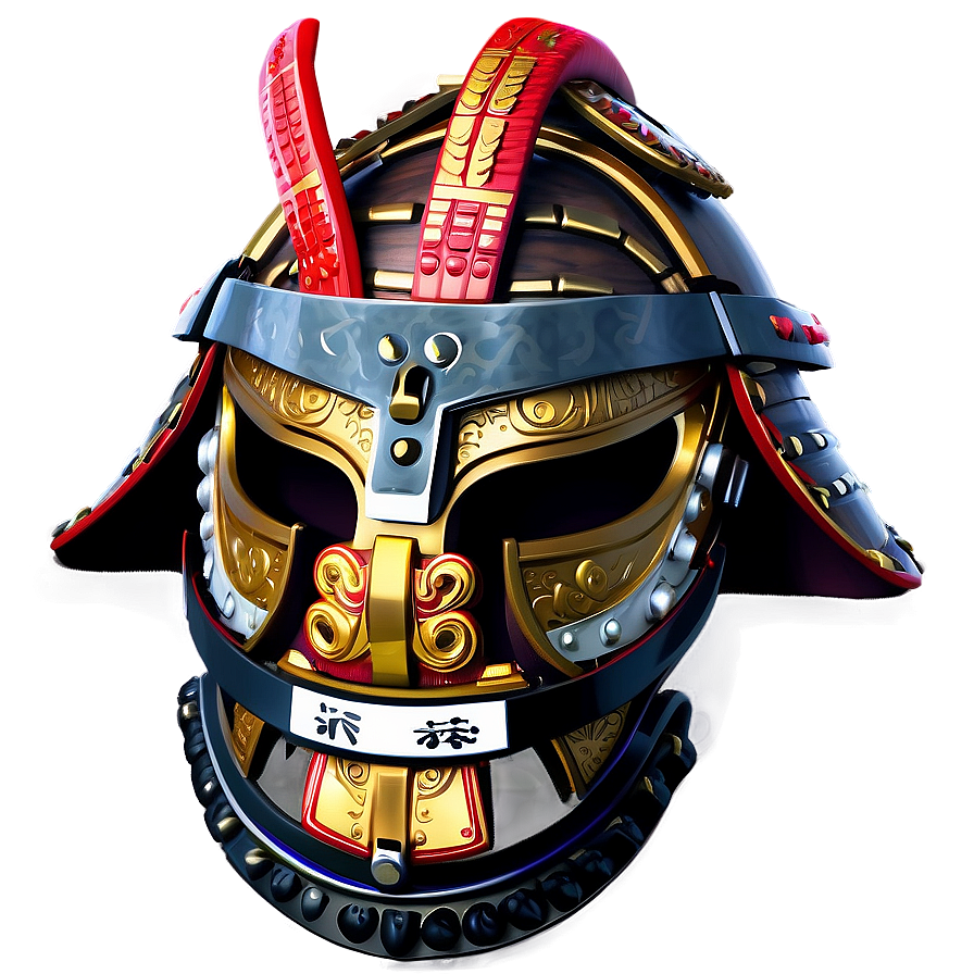 Samurai Helmet With Crest Png Wnl PNG Image