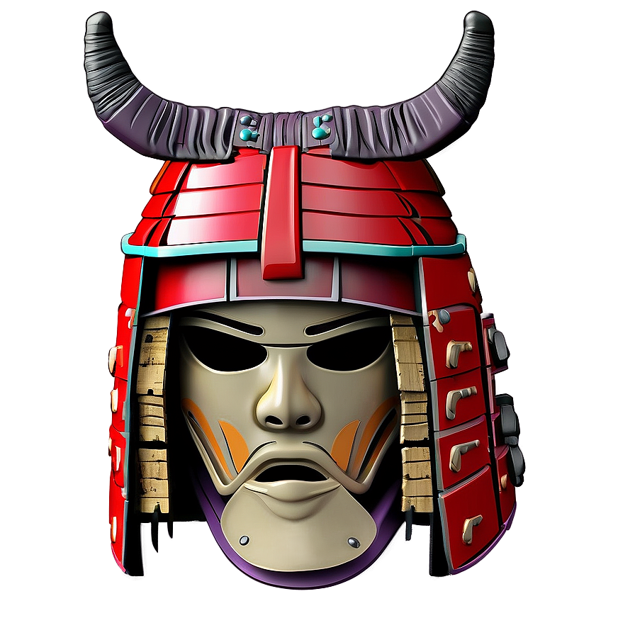 Samurai Helmet With Mask Png Kwq PNG Image