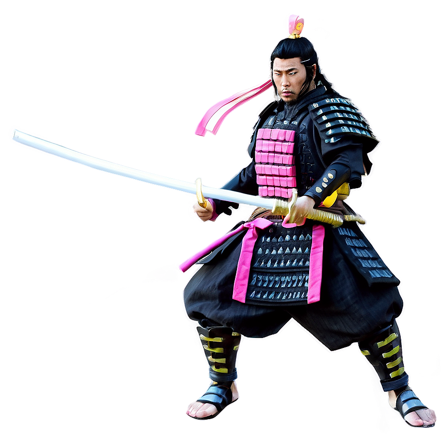 Samurai In Action Png 41 PNG Image