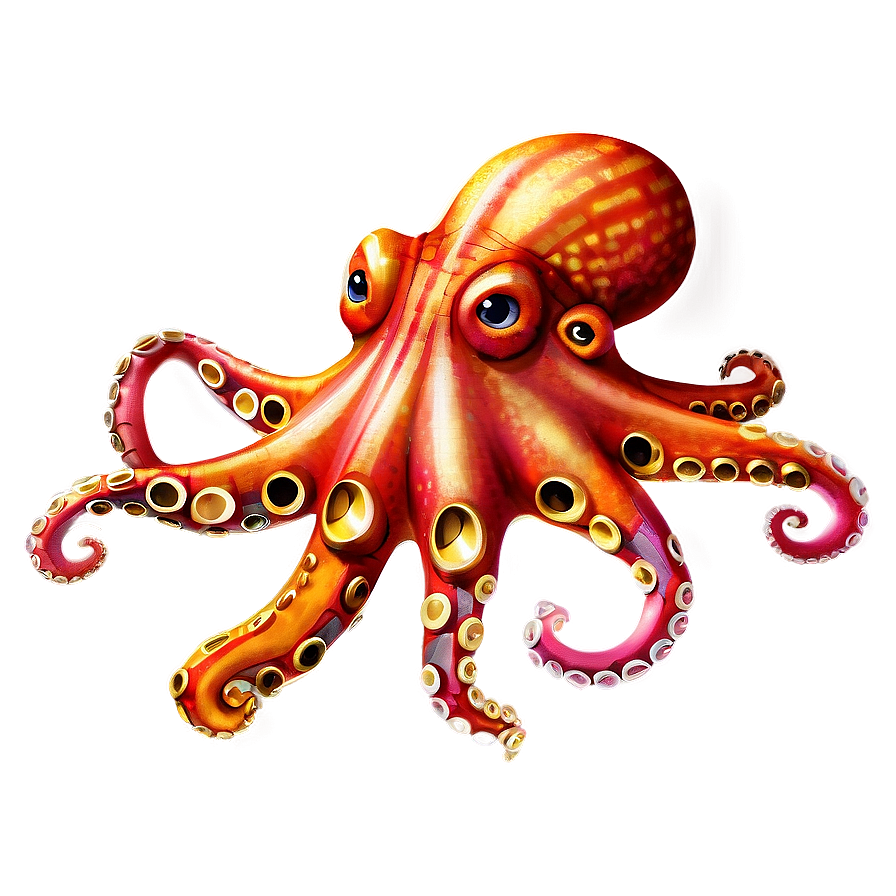 Samurai Octopus Png Gsw31 PNG Image