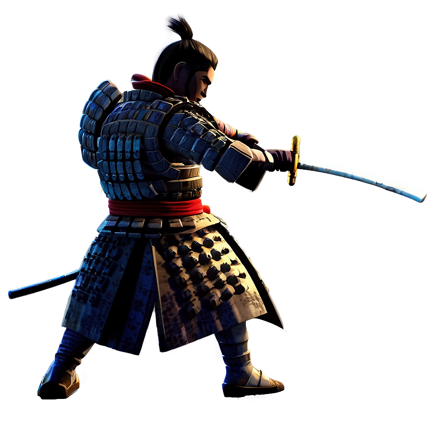 Samurai Silhouette Png Vwt PNG Image