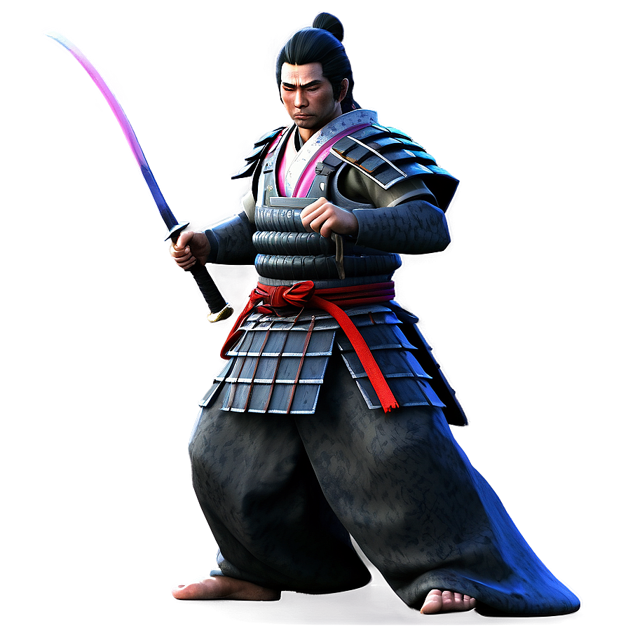 Samurai With Bow Png Yyh60 PNG Image